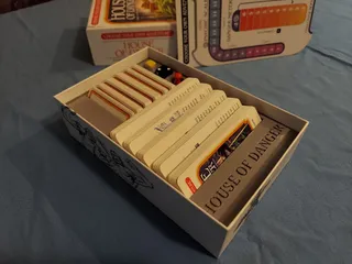 House of Danger Box Insert