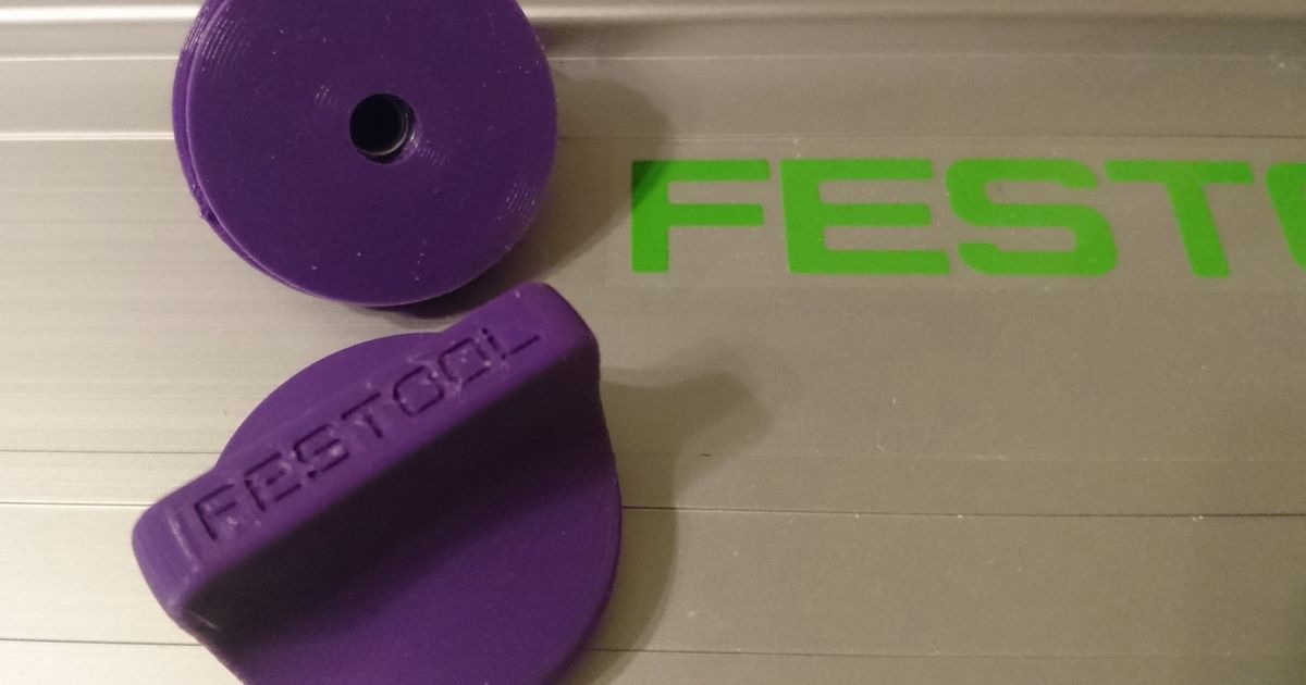 FESTOOL Nut Knob Thread M6 by Yurshevich Download free STL model