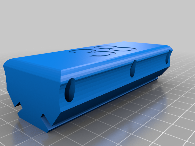 Jointer knife sharpening jig by warewolf Download free STL model