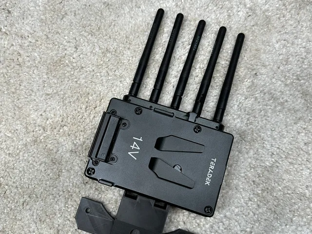 Teradek Bolt 6 RX VESA Mount for Directors Monitor