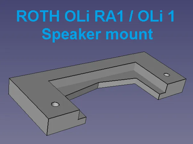 ROTH OLi RA1 Speaker wall mount