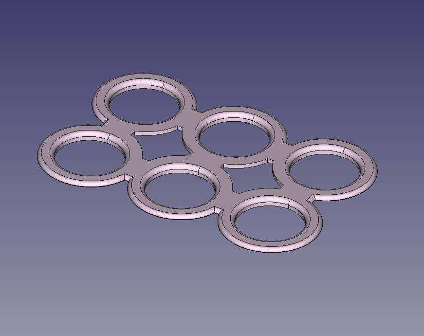 Miniatura 2 do modelo 3D Egg Box Hole Reducer
