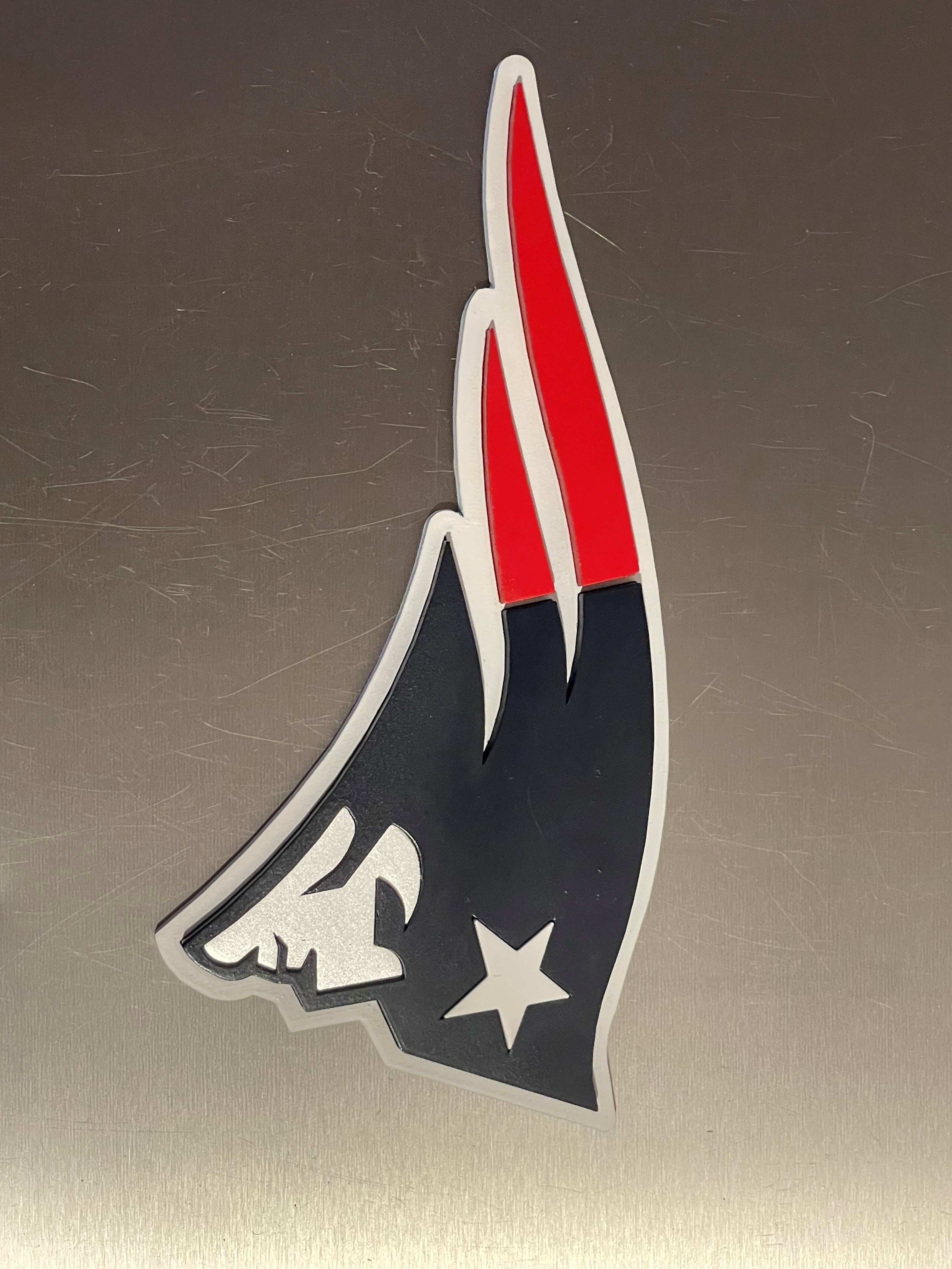 New England Patriots Snap fit Logo