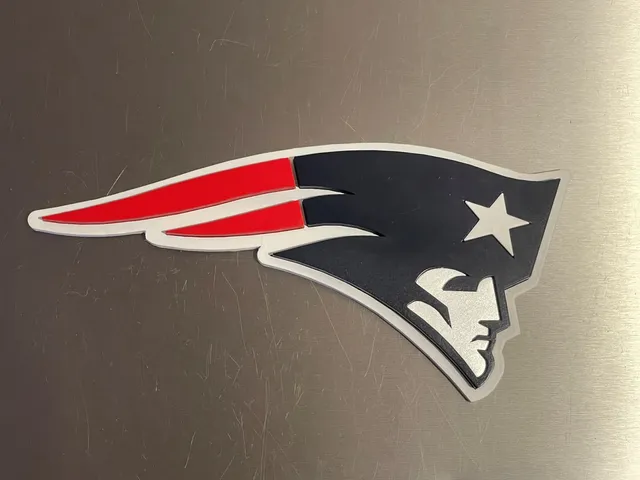 New England Patriots Snap fit Logo