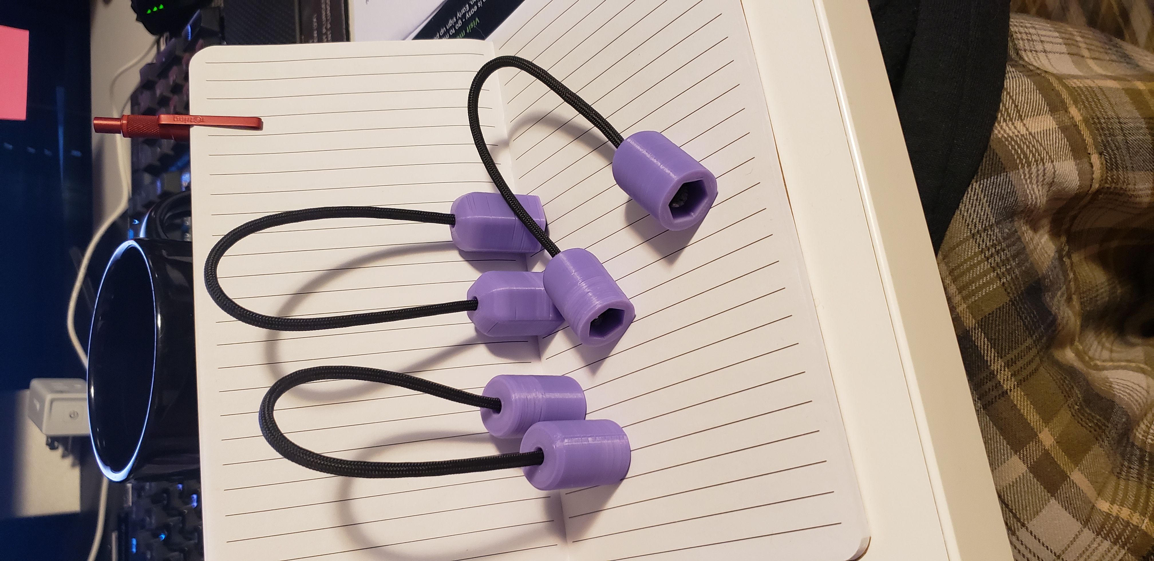 Begleri weighted w/hex nuts