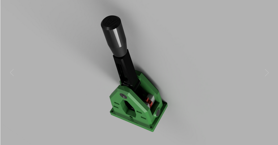 Miniatura 5 do modelo 3D DIY Racing Sim Sequential Shifter
