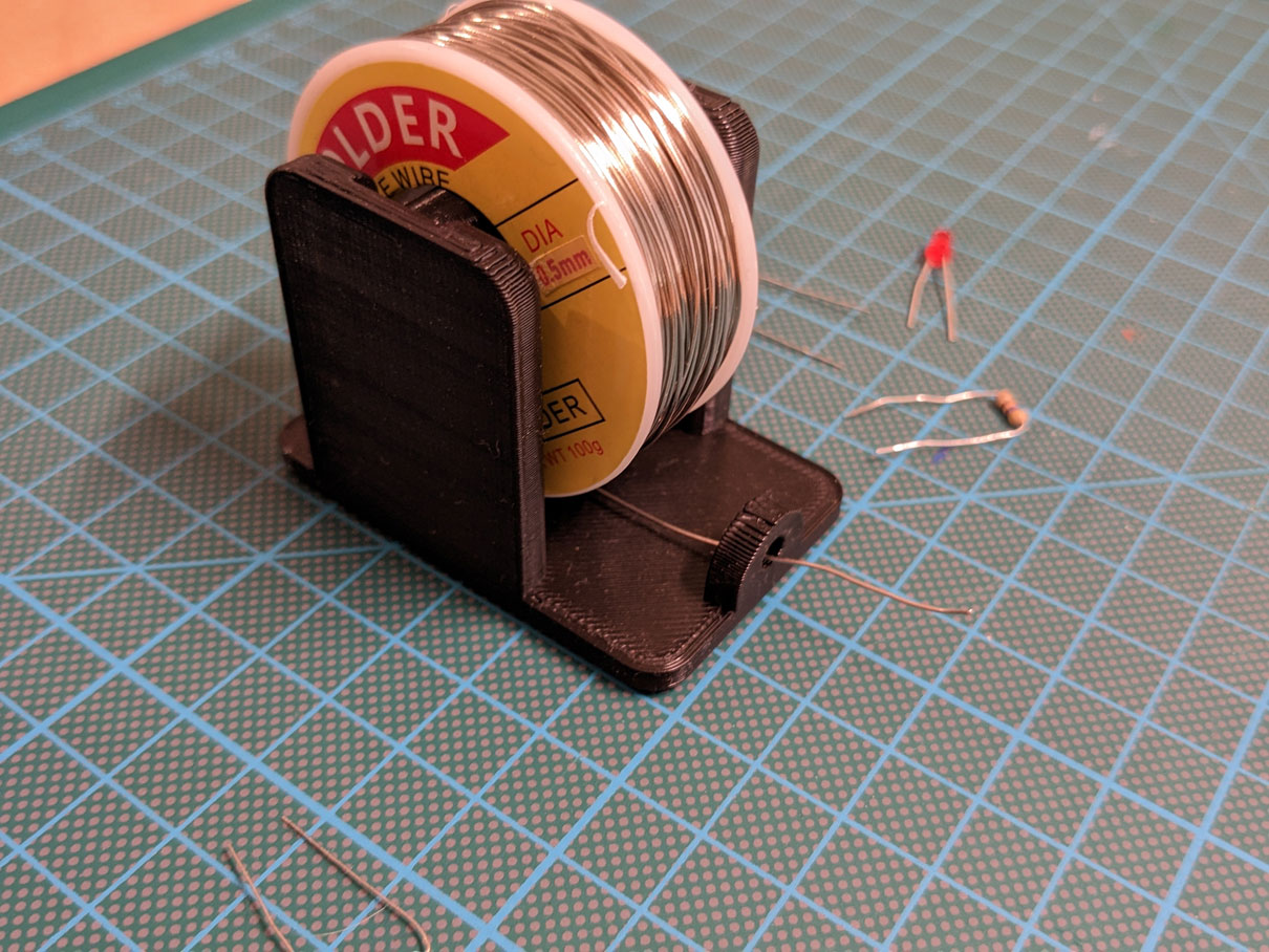 Thin Solder Holder 100g Spool