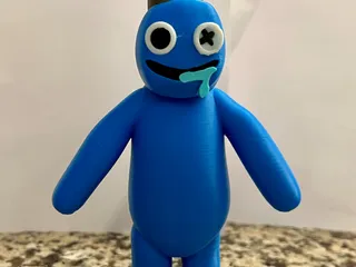 STL file Blue form Rainbow Friends Roblox Game 🌈・3D printing