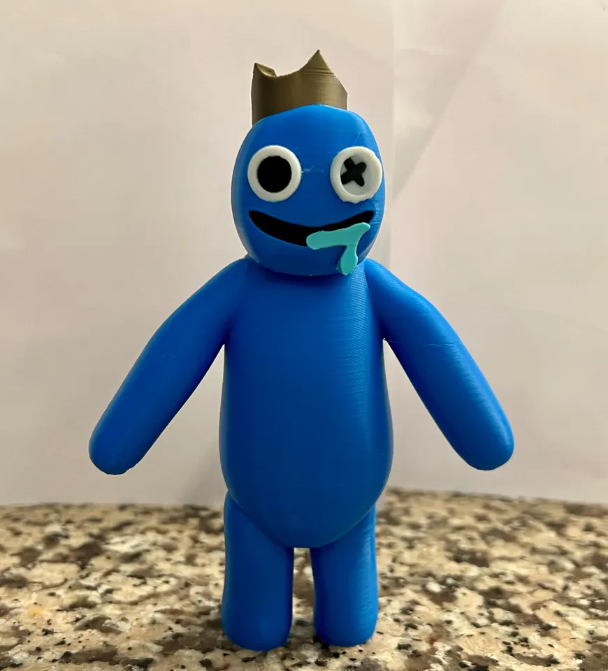 Blue from Rainbow Friends by Tdub5 (PrintNPlayToys), Download free STL  model