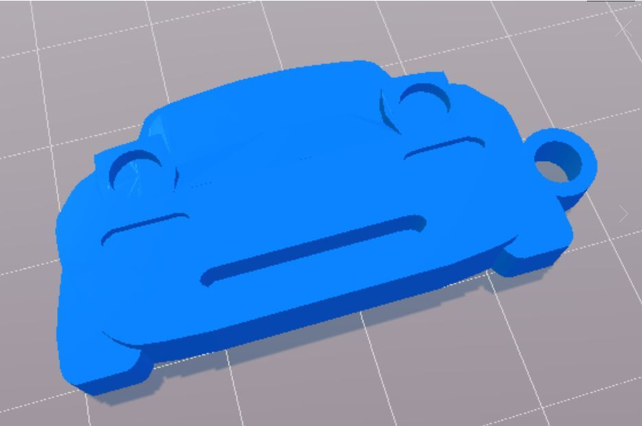 Miata MX-5 Popups Keyring