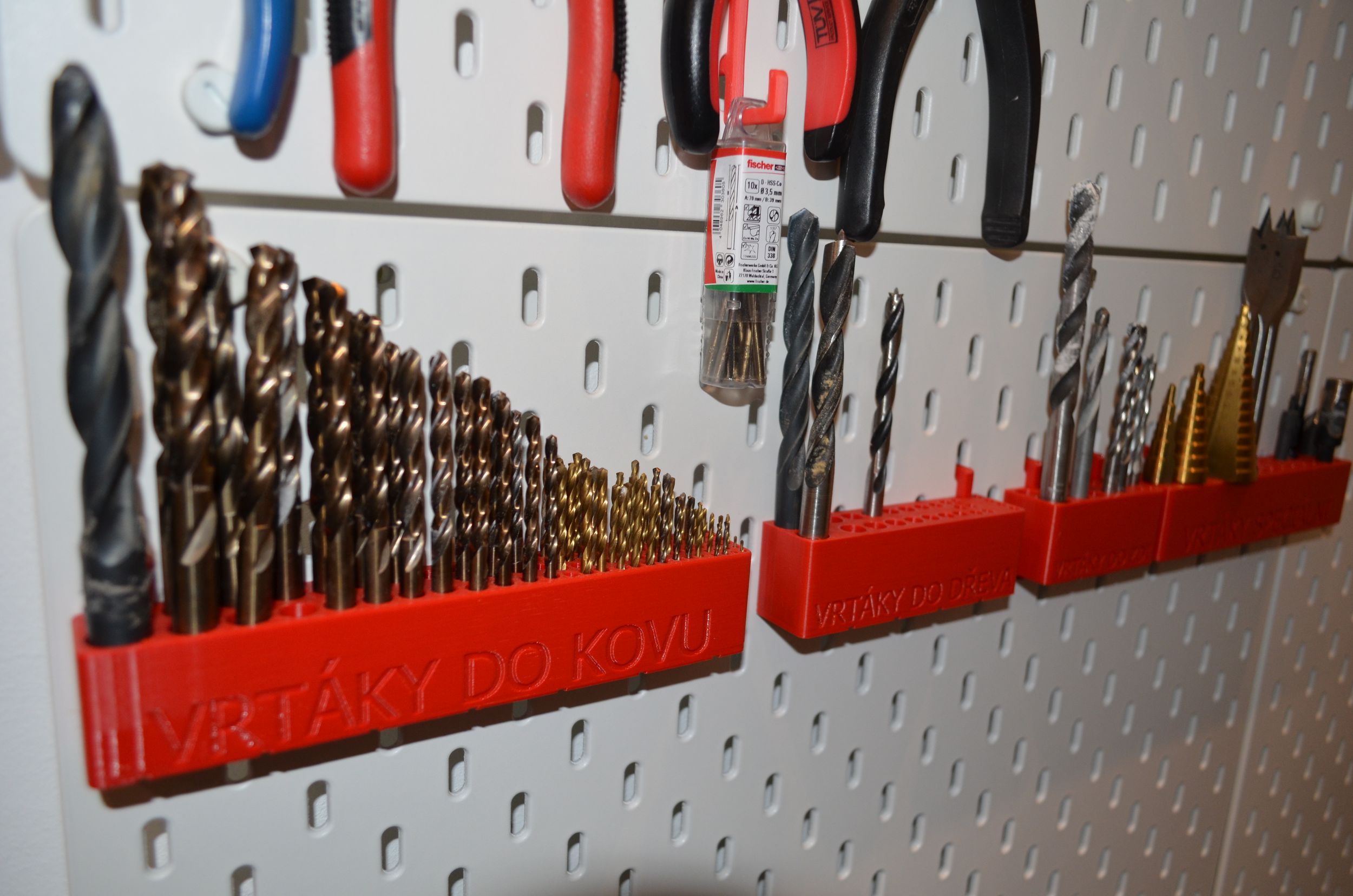 IKEA SKADIS - drillbits holder / držák vrtáků