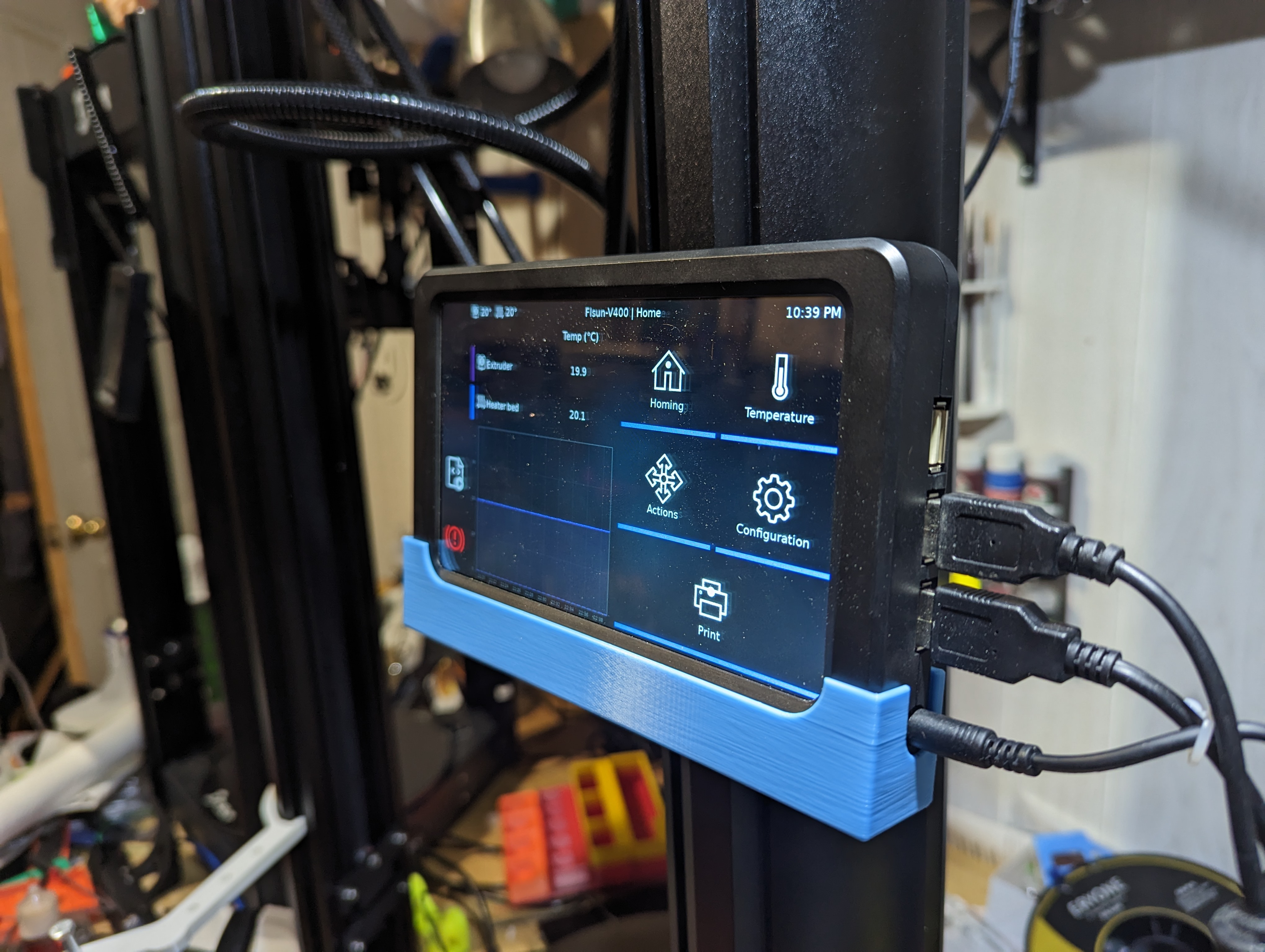 FLSUN v400 Speederpad Mount Remix v2