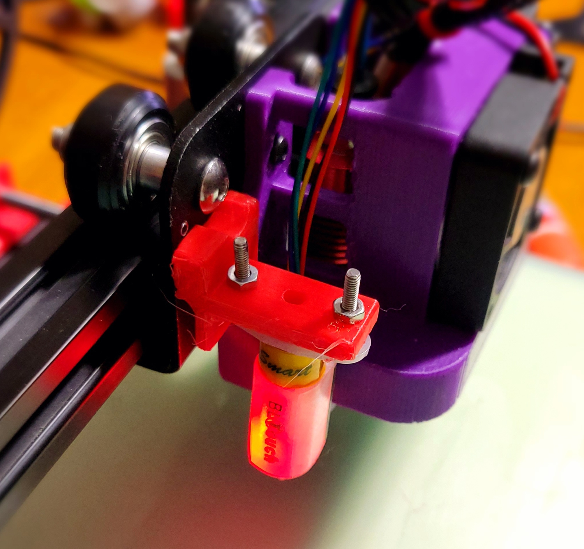 BLTouch Mount for Mini Satsana 3D model thumbnail