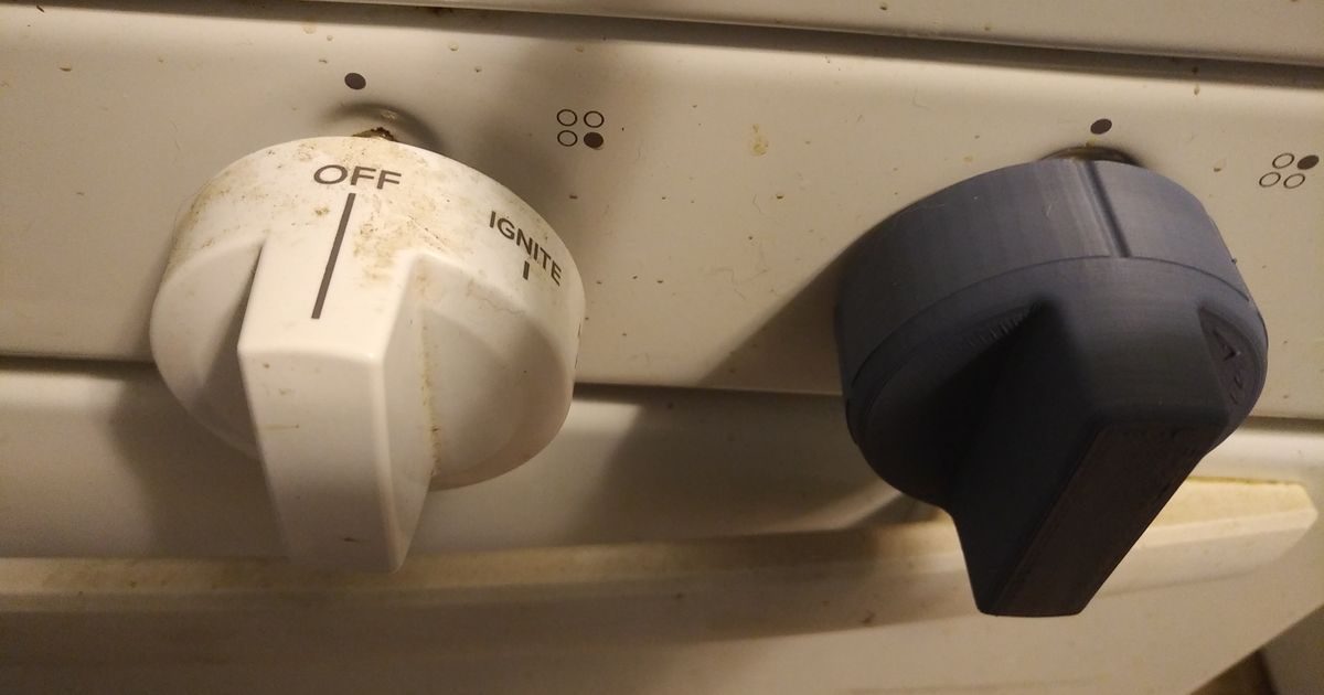 Replacement knob for Amana gas range / stove by Ravnor Download free