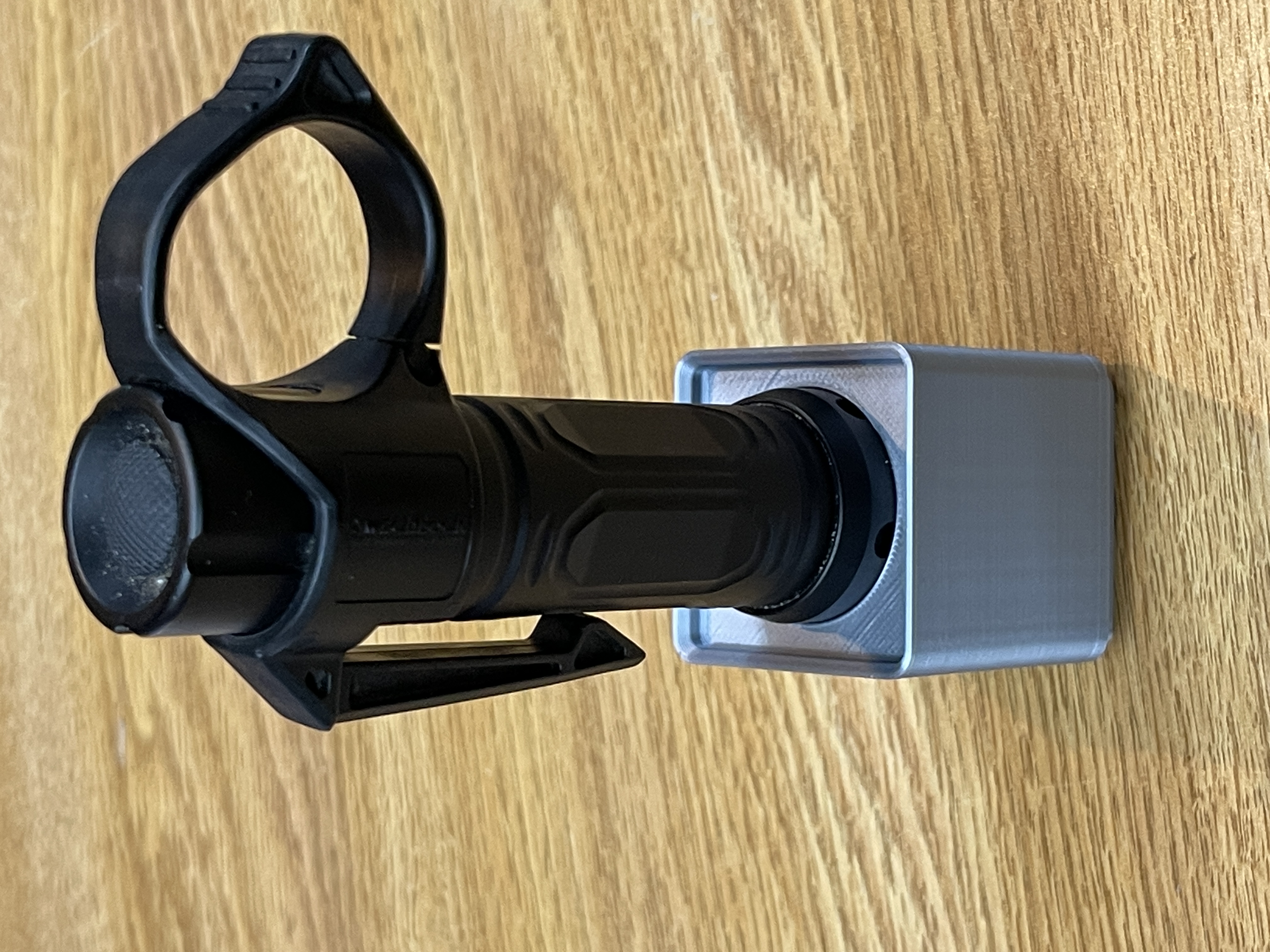 Gridfinity 1x1 Modlight Handheld flashlight EDC 3D model thumbnail