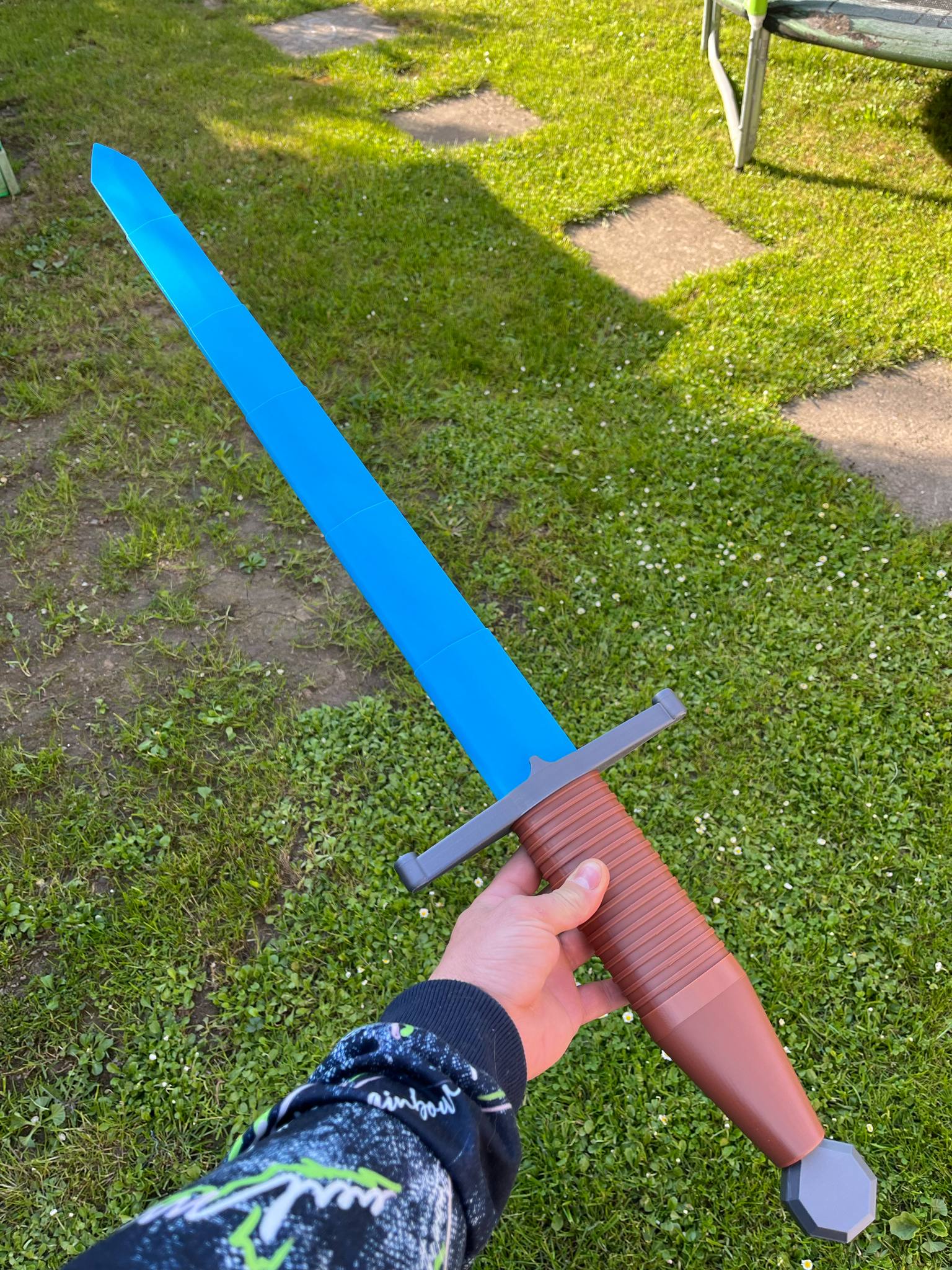 Extendable, retractable, collapsing long sword — miniatura 4