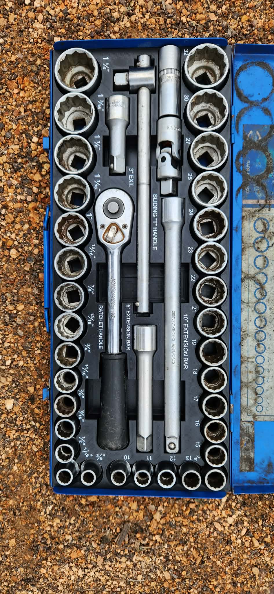 Kinchrome 40pc Socket Set - Replacement Insert
