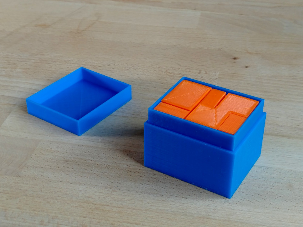 Gemini Puzzle by Pentoma Download free STL model