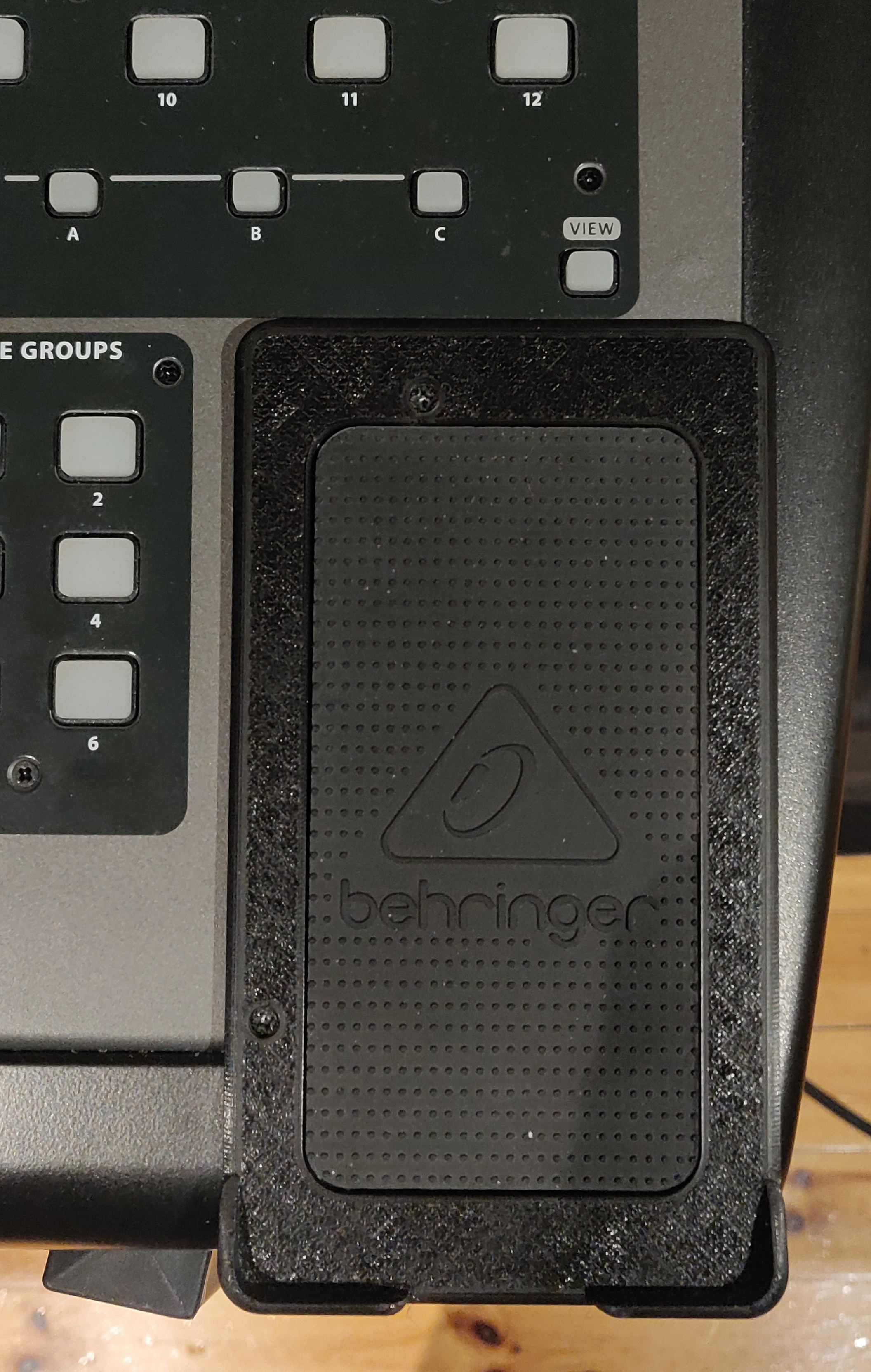 Behringer X32 larger phone holder by Derek Sheedy Download free STL