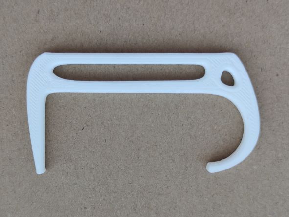 Miniatura 2 do modelo 3D Desk backpack hook