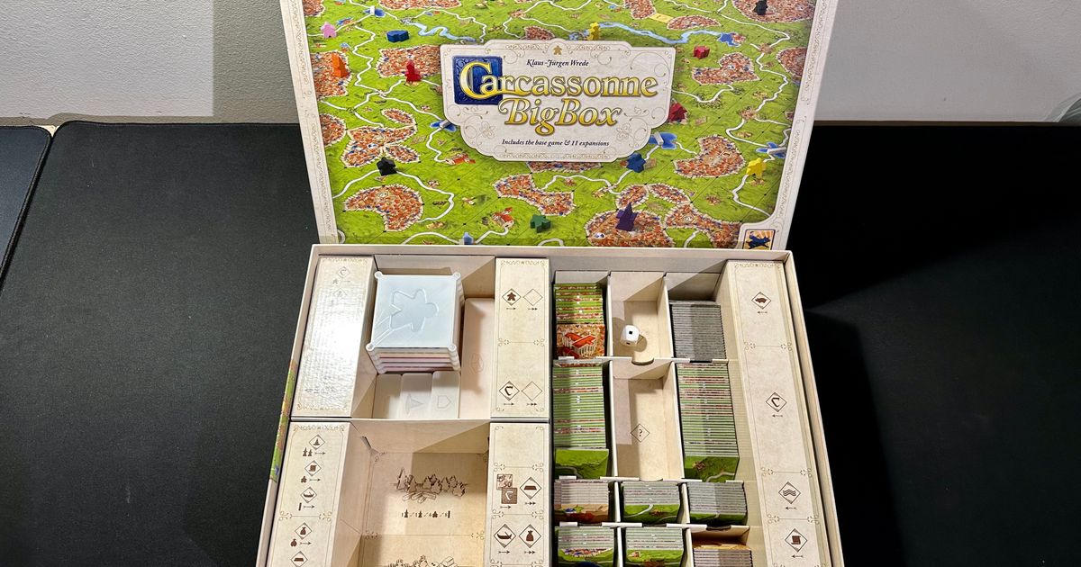 ICv2: New 'Carcassonne Big Box