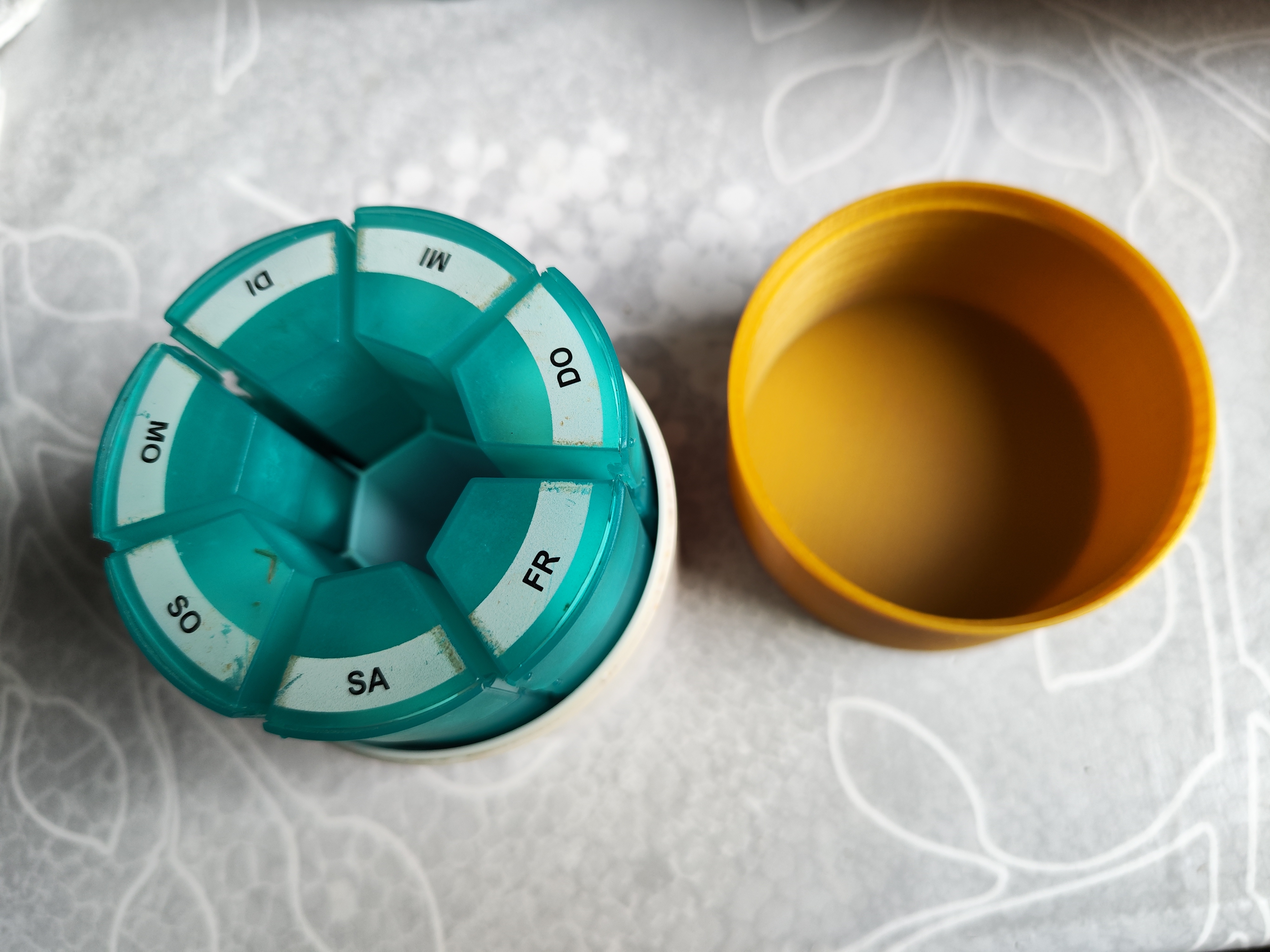 Deckel für Pillendose