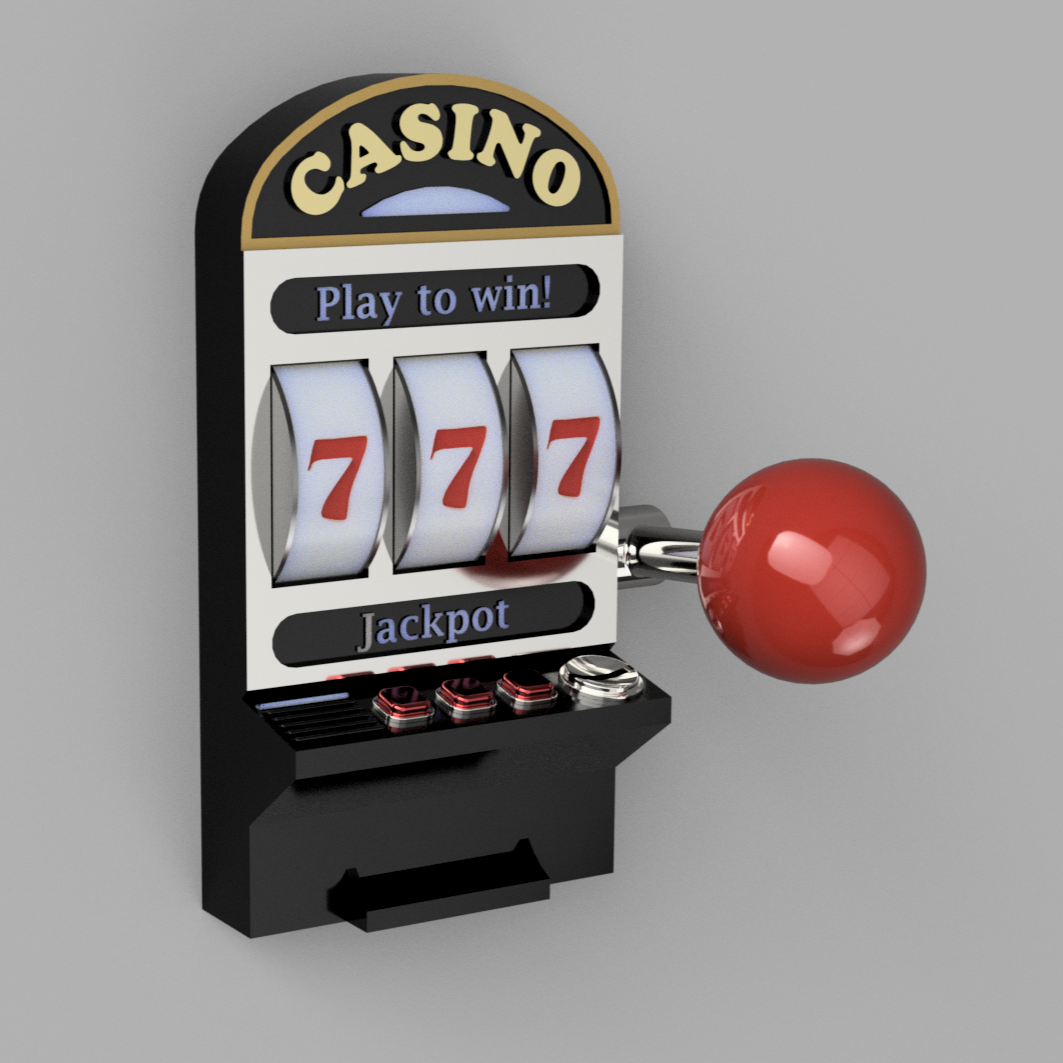 Slot machine inspired Decora light switch cover