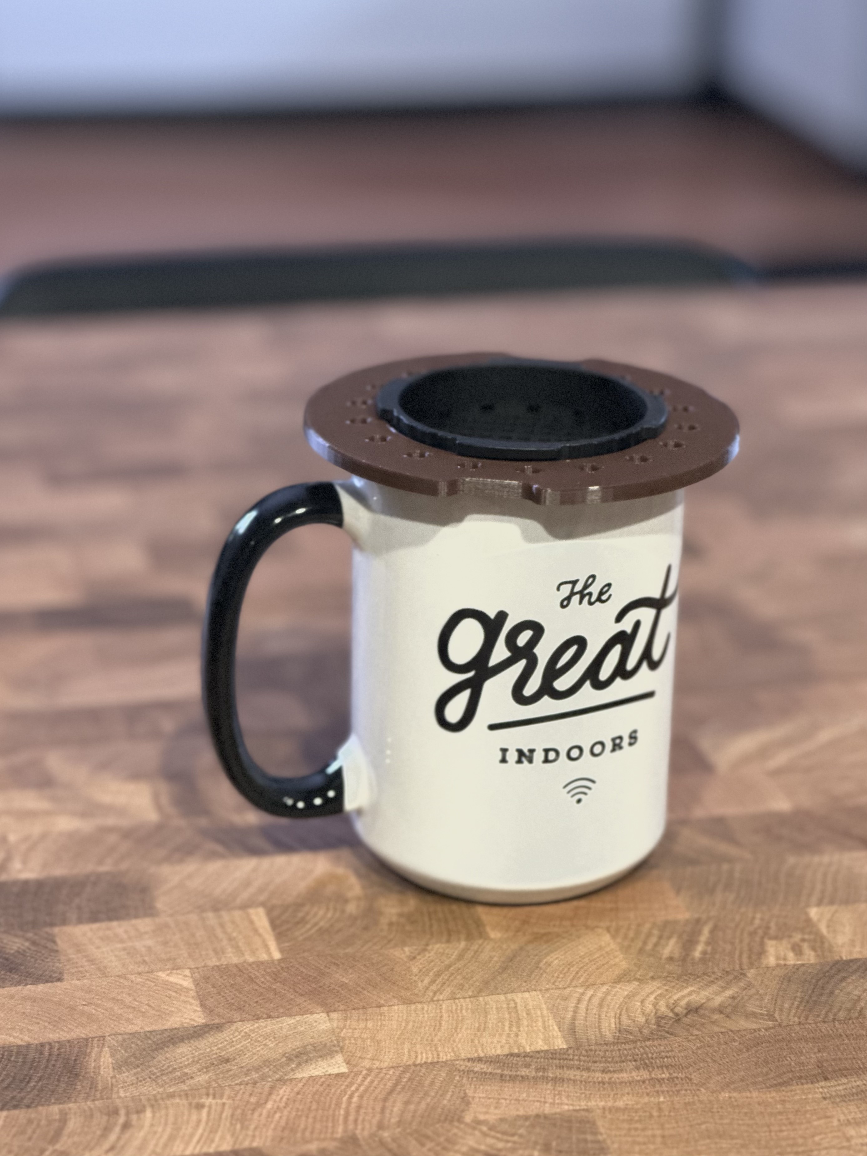 AeroPress Filter Cap Adapter for Large Mugs