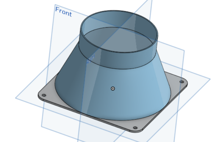 120 mm to 80 mm fan adapter