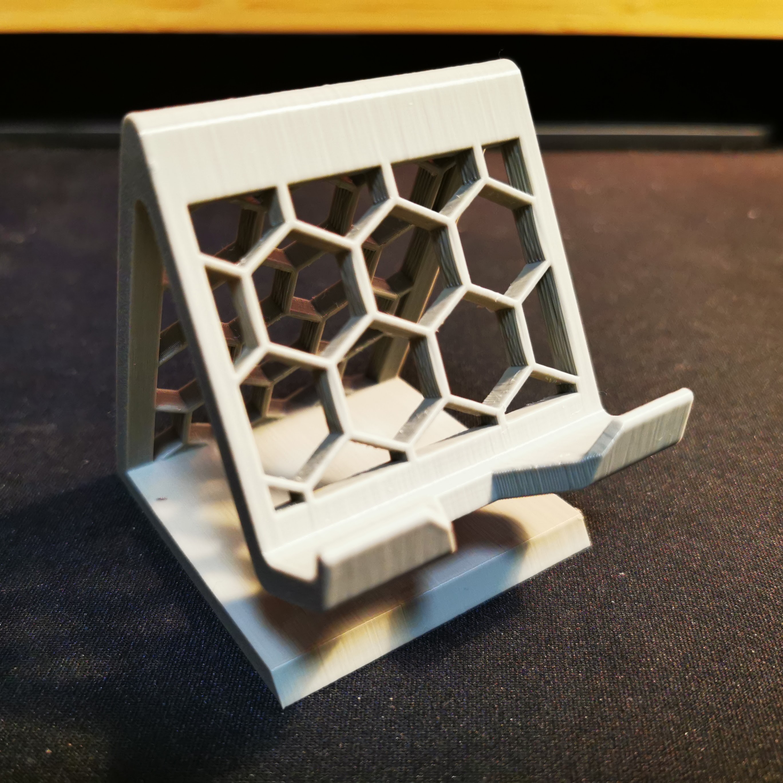 Phone Stand (Improved Charger Cutout)