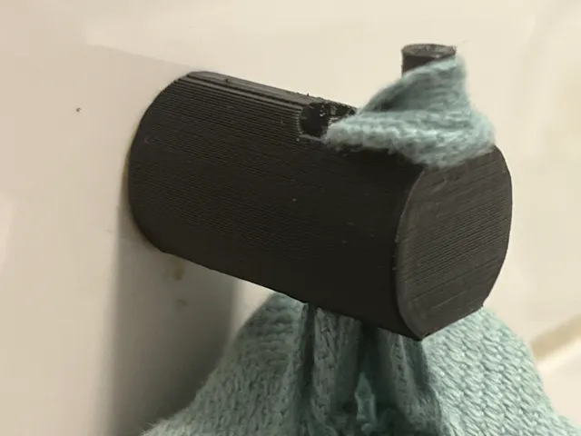 Super secure towel hook!
