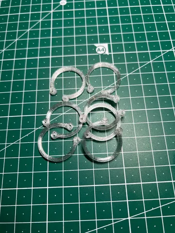 Parametric snap ring