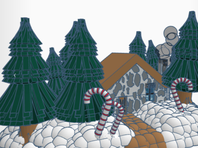 Cute Christmas Cottage
