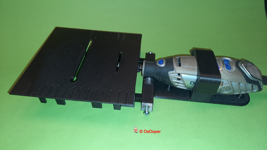 Dremel 3000 table saw with multi-purpose holder. by Dedoper | Download ...