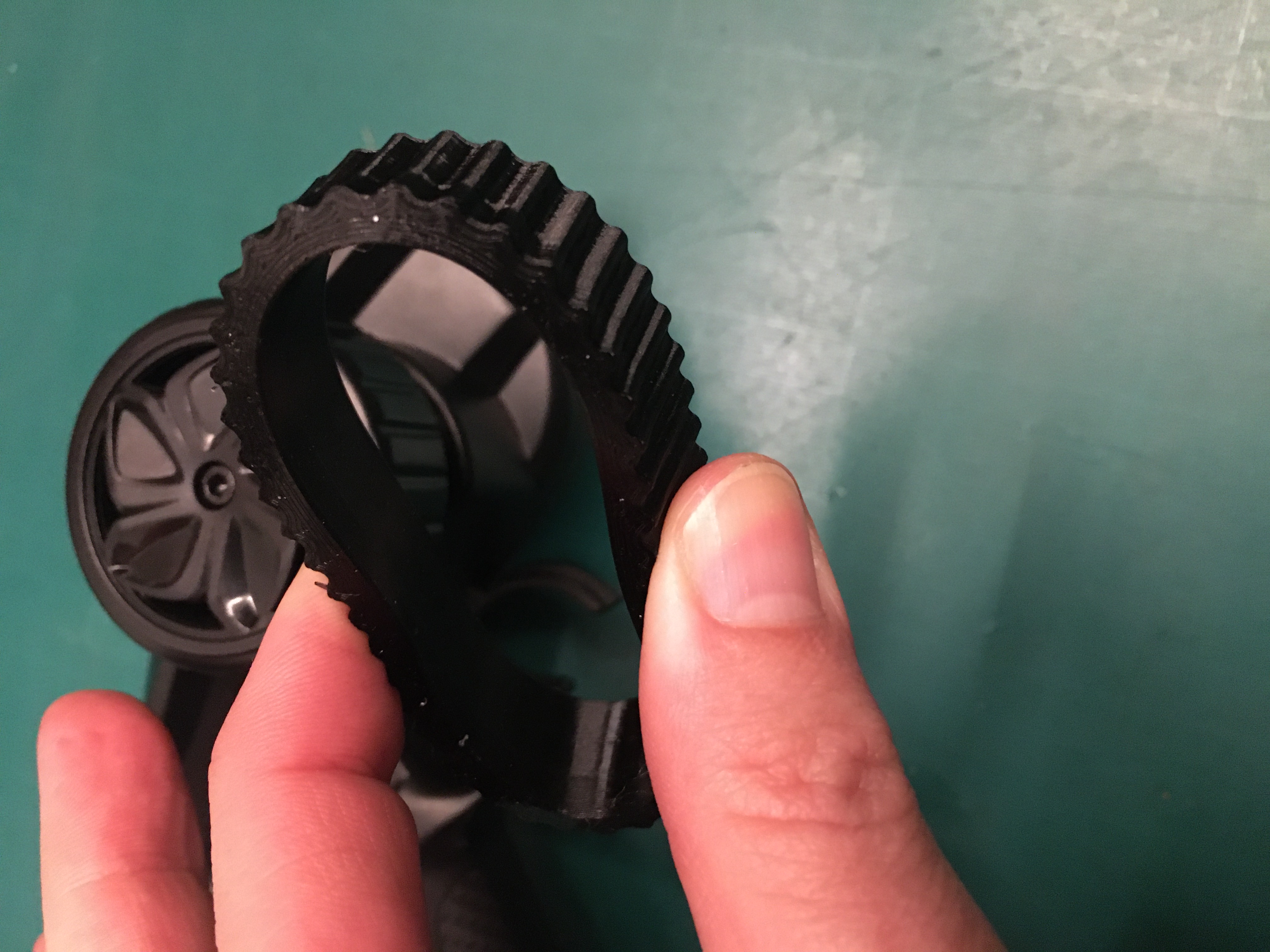 Steering grip addon for RC Transmitter by JRosello Download free STL