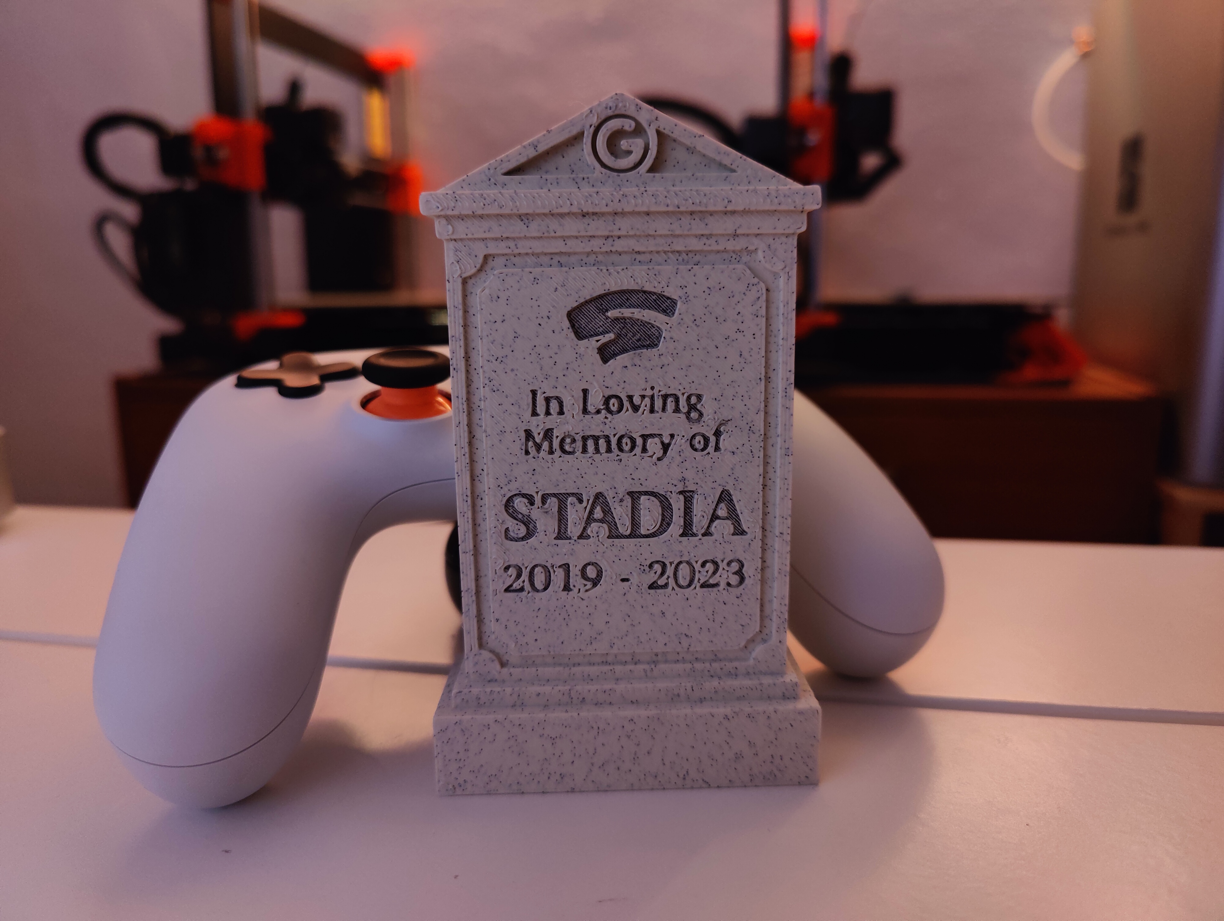 Stadia Gravestone
