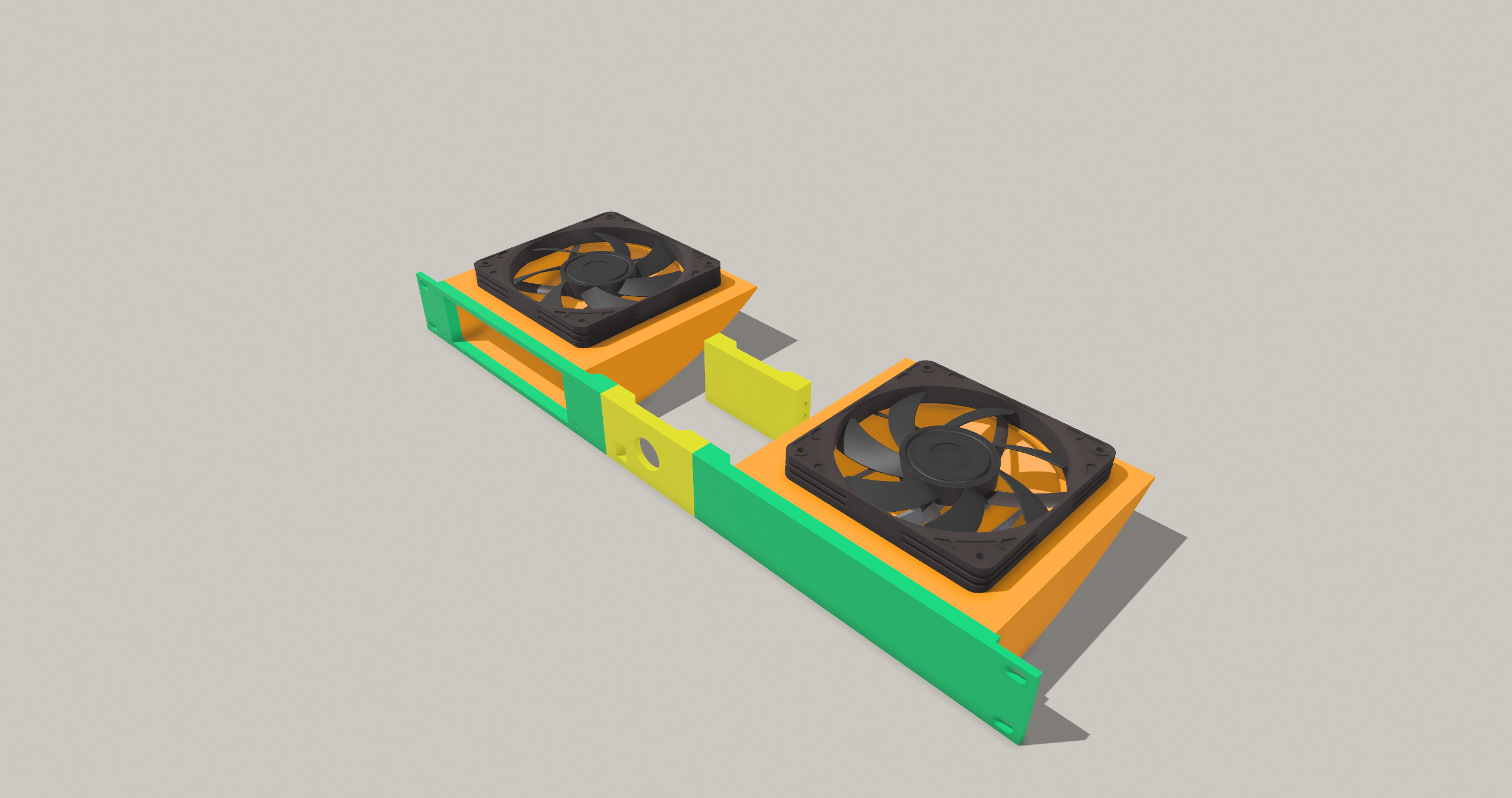 1U Fan Rack Cooler V3