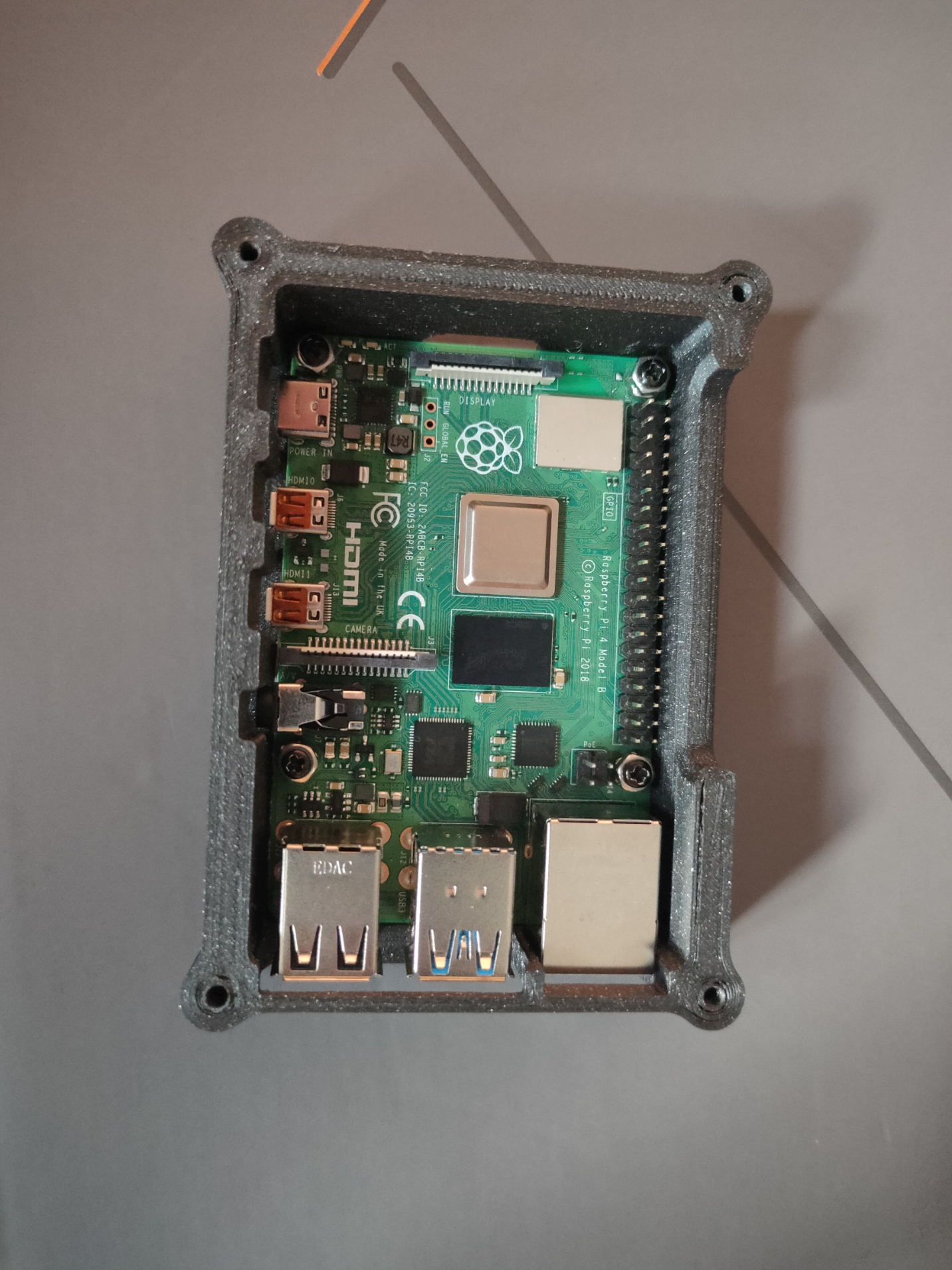 Sturdy Raspberry Pi 4b Case By Yeetongu Download Free Stl Model