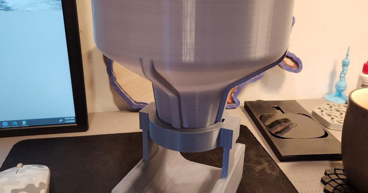 Taco Funnel (easy print) by Jeff Hudnut Download free STL model