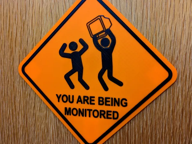 Sign: You are being monitored