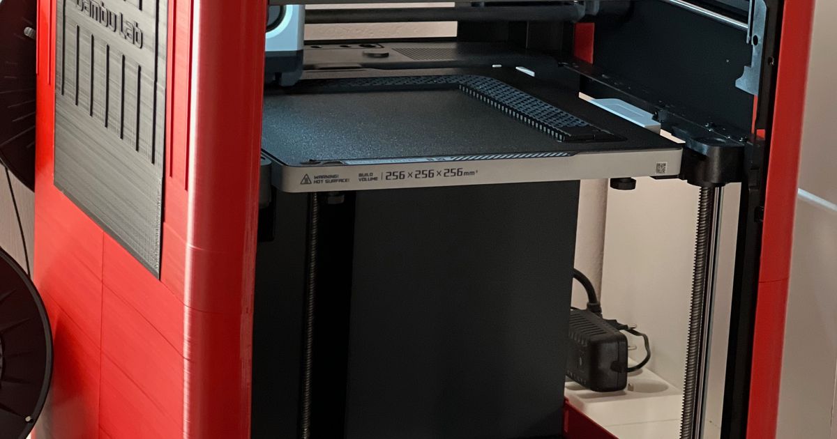 BAMBULAB P1P COVER by 3D servis | Download free STL model | Printables.com