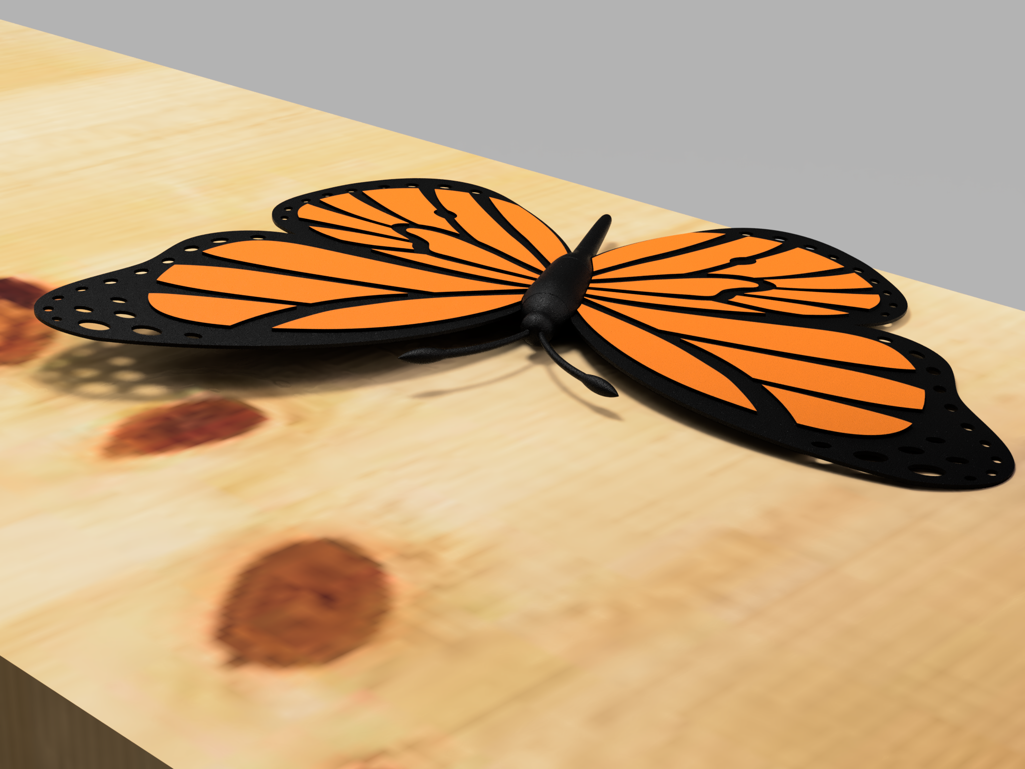 A Monarch Butterfly By Joe 