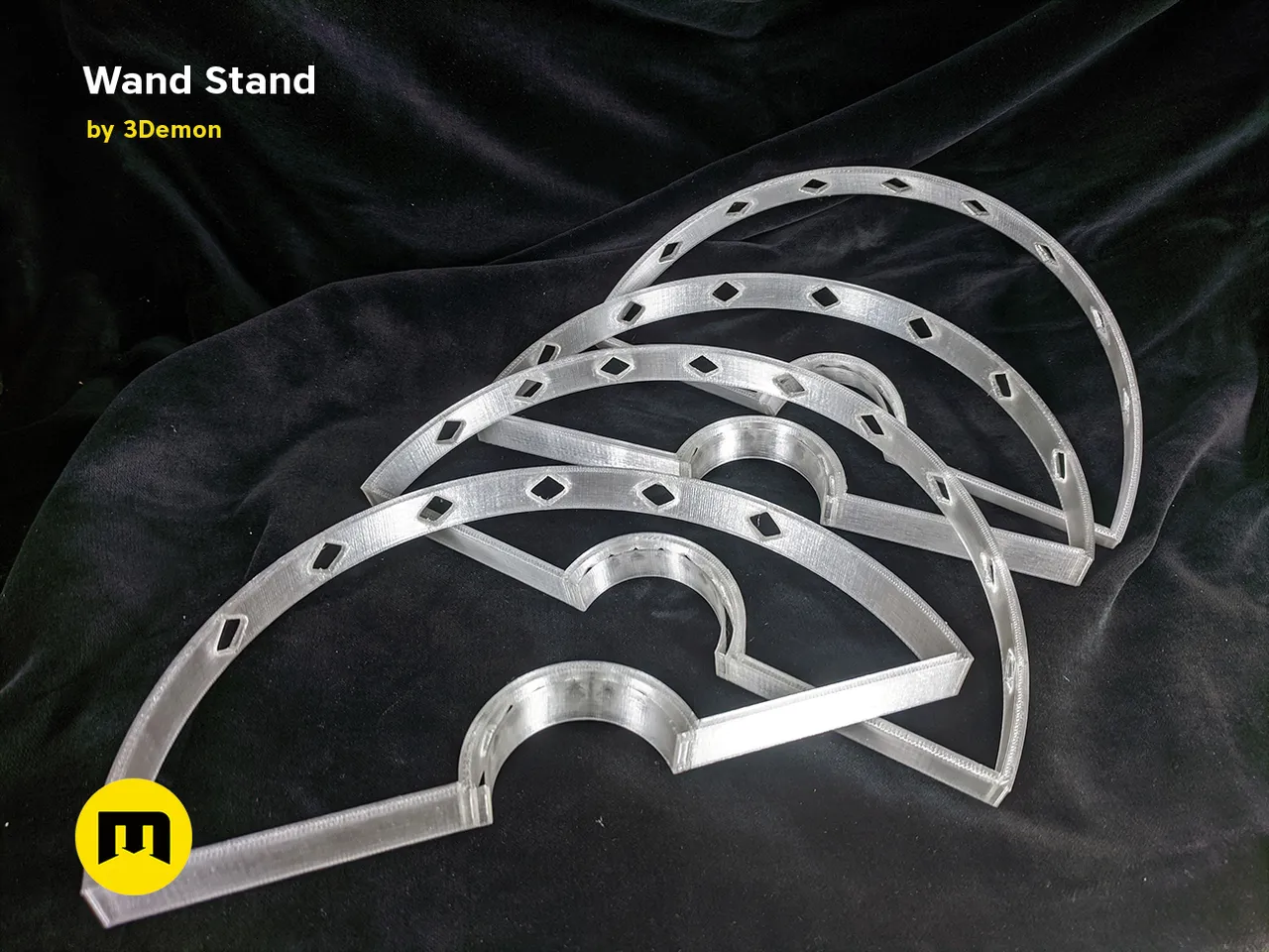 Open Book Harry Potter Wand Stand – 3Demon - 3D print models download