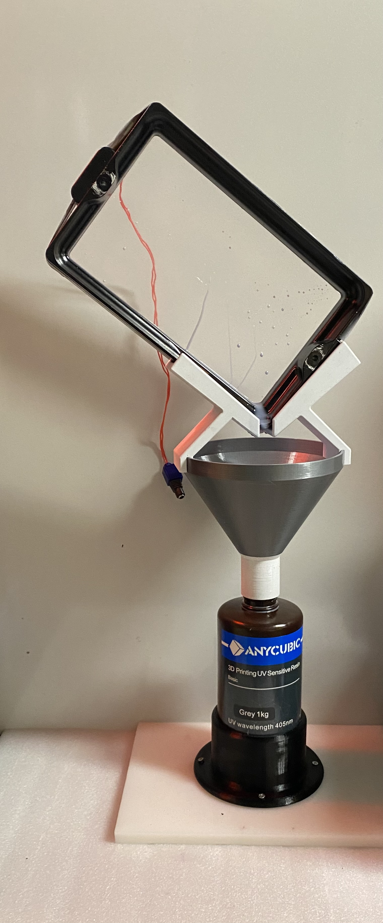 Elegoo Saturn 2 All-in-One Vat Holder & Funnel