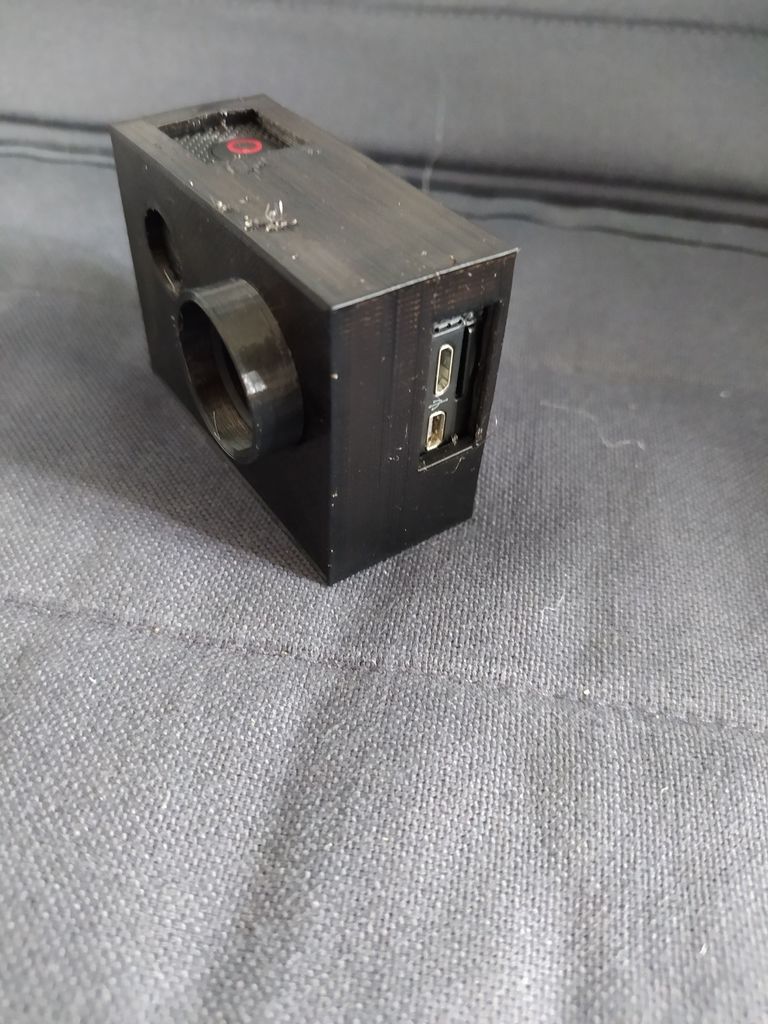 Action cam case for AKASO EK7000 (also works with cameras with