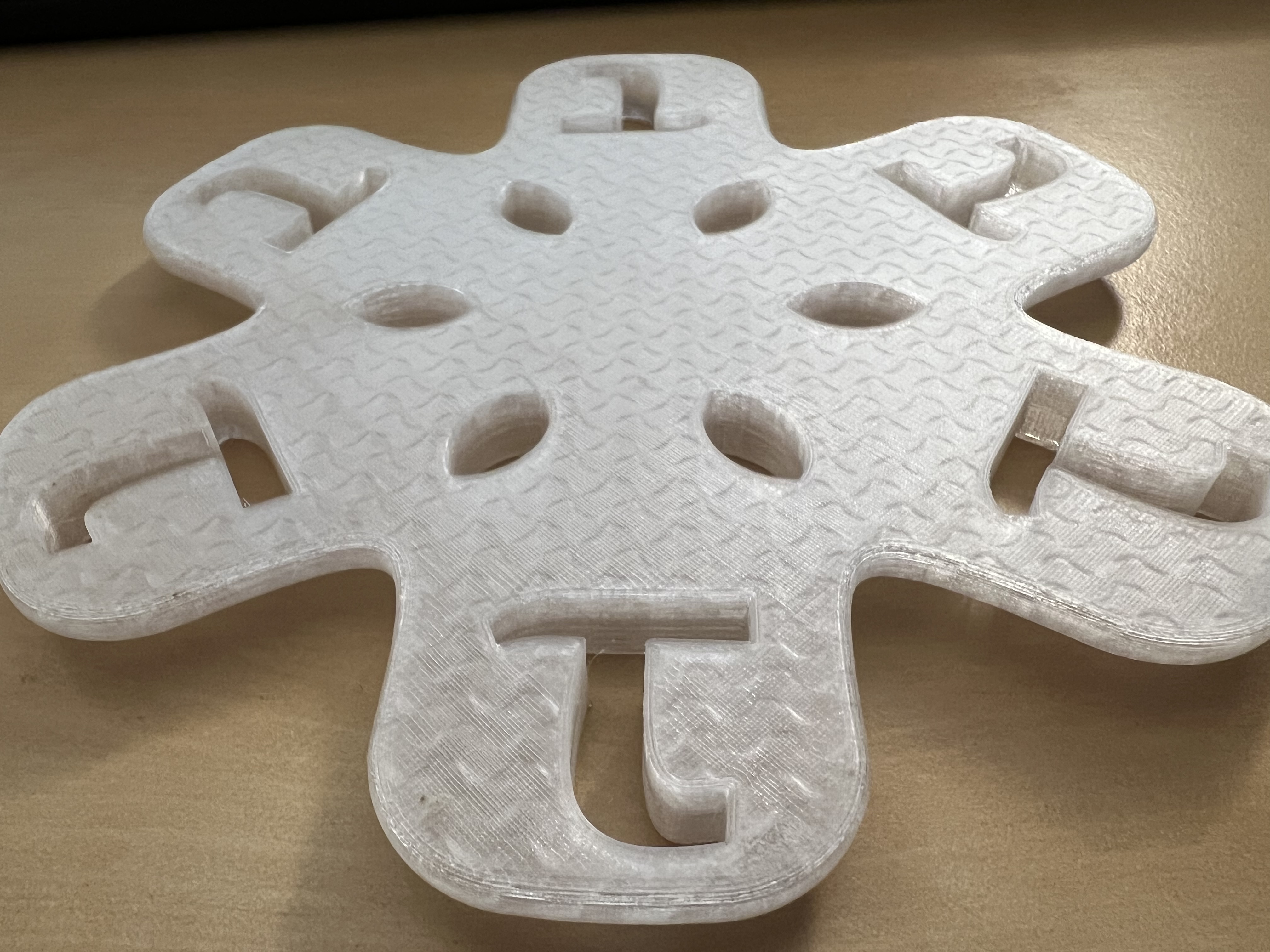 Pie crust decoration cutter for Tau Day celebration