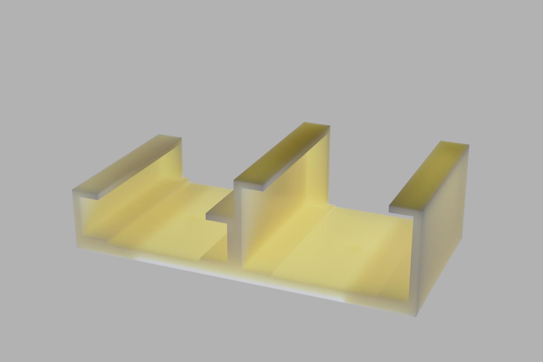 MDT DIN mount for binary input/output modele