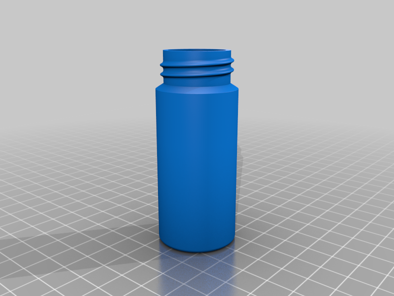 Miniatura 11 do modelo 3D Container with PET Bottle Cap