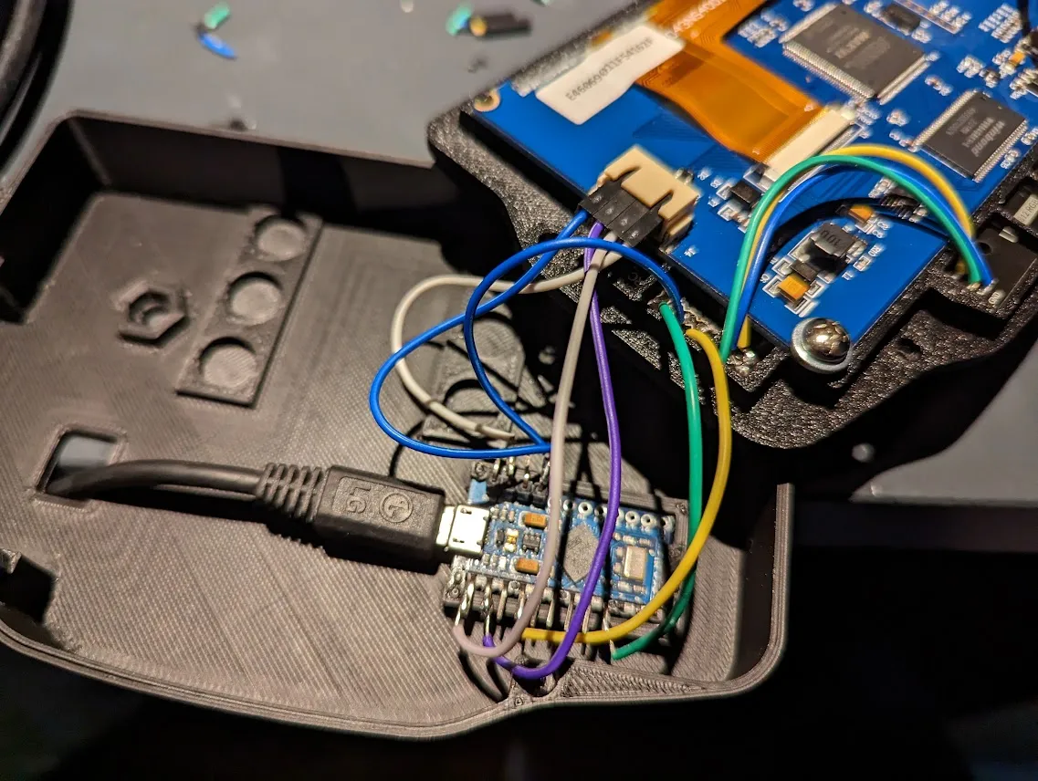 Nextion 4 3 inch arduino sim racing dash by s5w95 download free stl