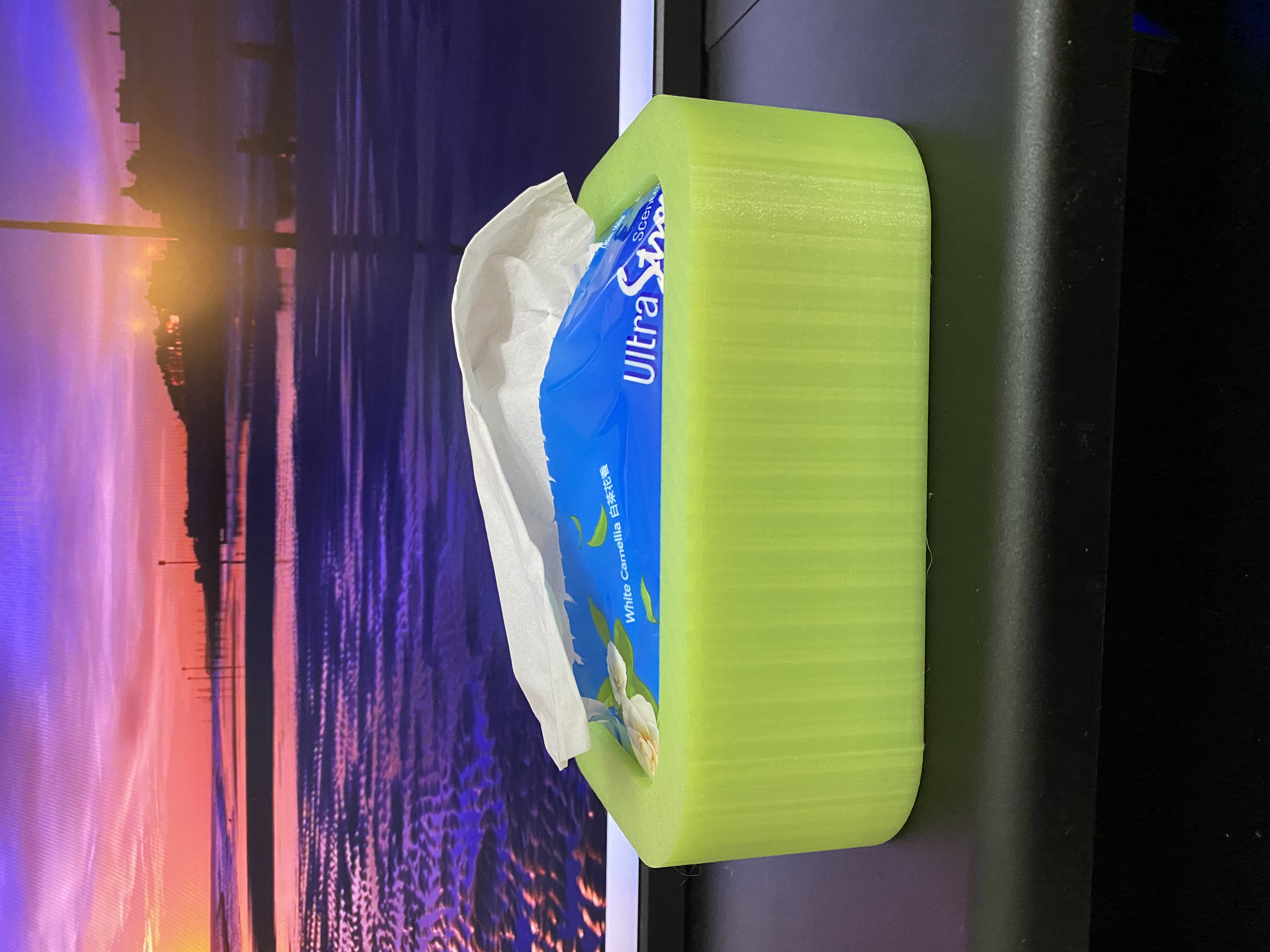 Economic tissue box